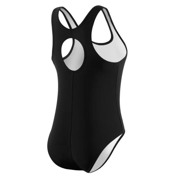 BW691 Sesto Senso Mädchen-Badeanzug, schwarz