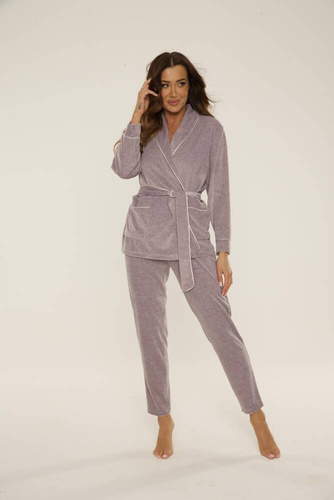 837 Macarena De Lafense Trainingsanzug Set - beige melange