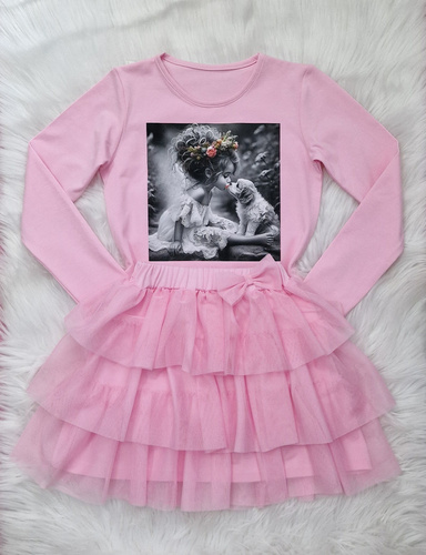 Kiss Kinderbluse Bambarillo rosa – Jersey | Komfort und Stil