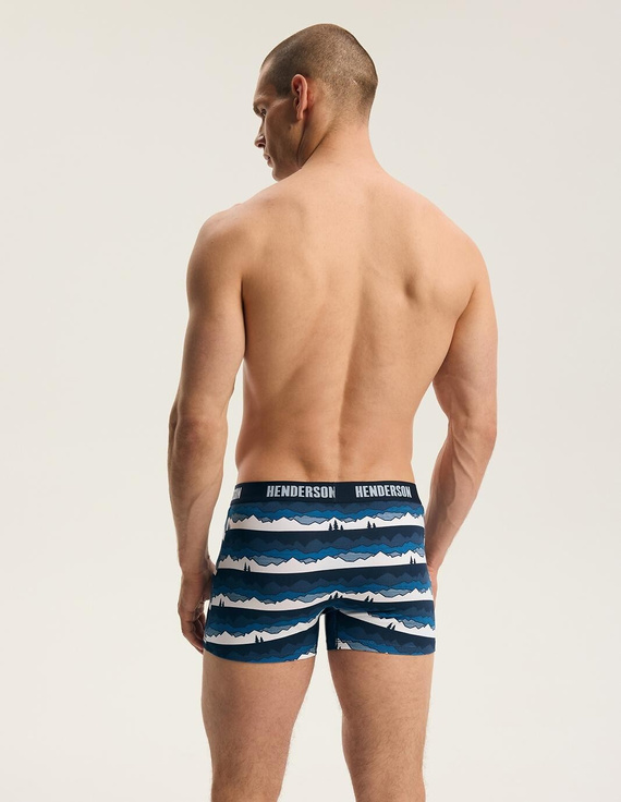 Henderson 45477 Frost Herren Boxershorts 2er-Pack aus Baumwolle mit breitem Logo-Bund