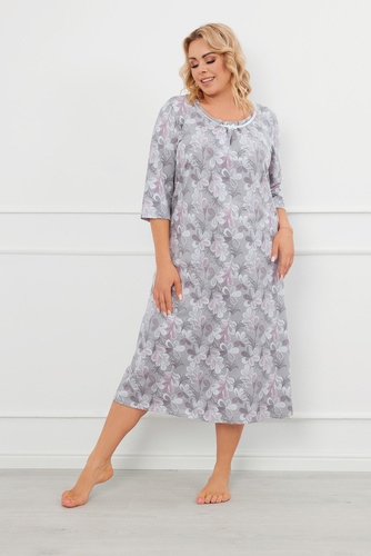 Ardila Nachthemd, 3/4 Ärmel Italian Fashion - Druck