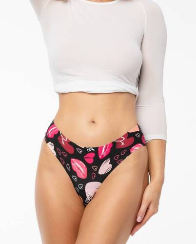 Kiss Me Simple Brasil Julimex Damenhöschen - schwarz