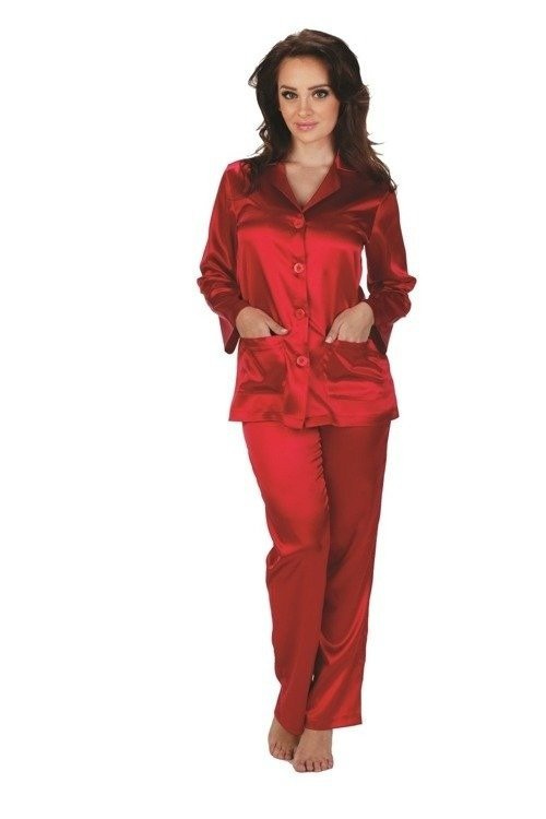 934 Classic Forex Damen Schlafanzug - rot