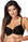 Push-up-BH schwarz/rot