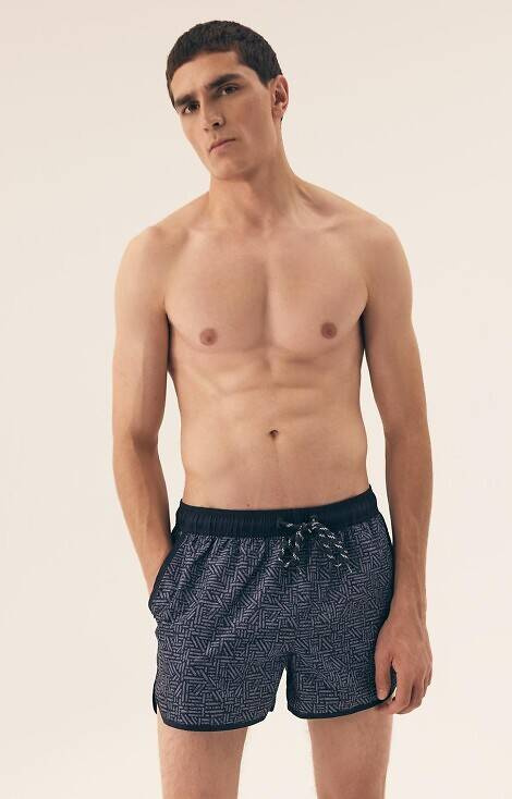 42612 Raw Henderson Herren-Badehose – Marineblau