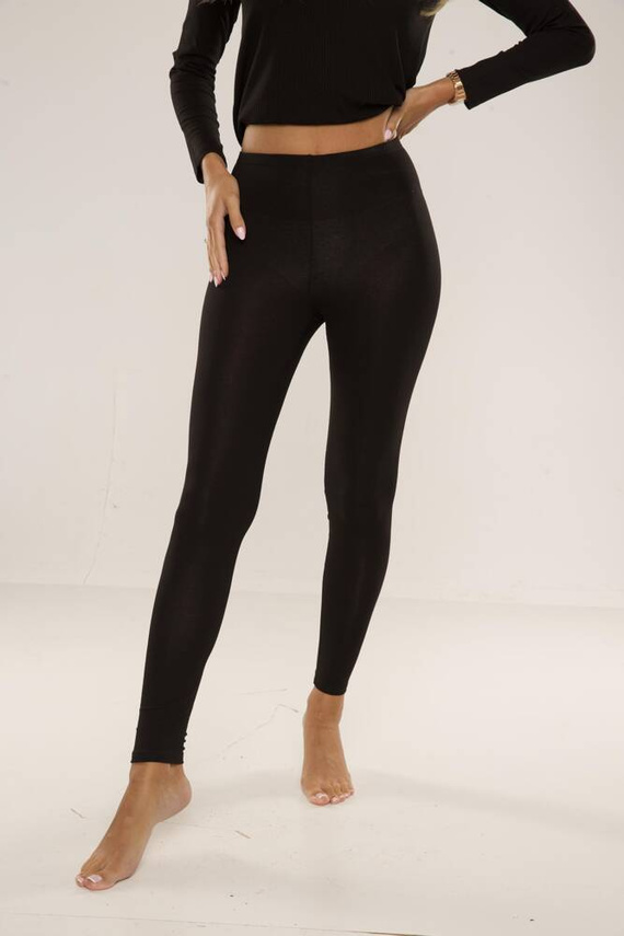 867 De Lafense lange Leggings - schwarz