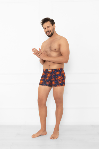 Kraker - Herren Boxershorts mit Oktopus-Print | Italienische Mode