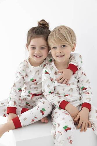 Maurice/Samantha Kinder Pyjamas Sensis -ecru