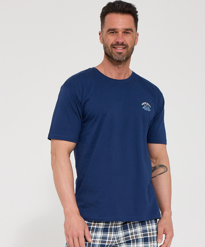 Herren-Pyjama Cornette 326/342 Rocky Mountain 100% Baumwolle Kurz