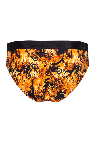 Caldo Herren-Slips Italian Fashion - Feuerdruck 