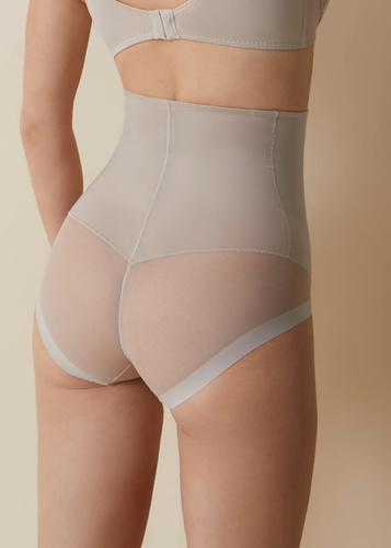 903 Selene Beige Damen-Shaping-Höschen – hohe Taille, Komfort, glättende Wirkung