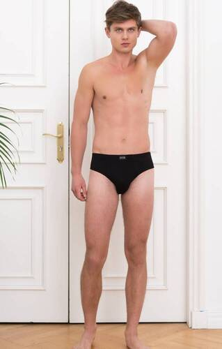 Baster Herren-Slips Italian Fashion - schwarz