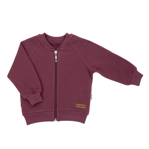 217272 Alisa Nicol Sweatshirt – Baumwolle, Burgunderrot