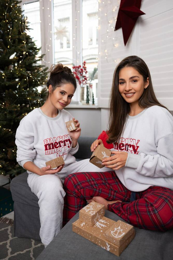 Gween Soft/Flannel Damen Schlafanzug Sensis - grau