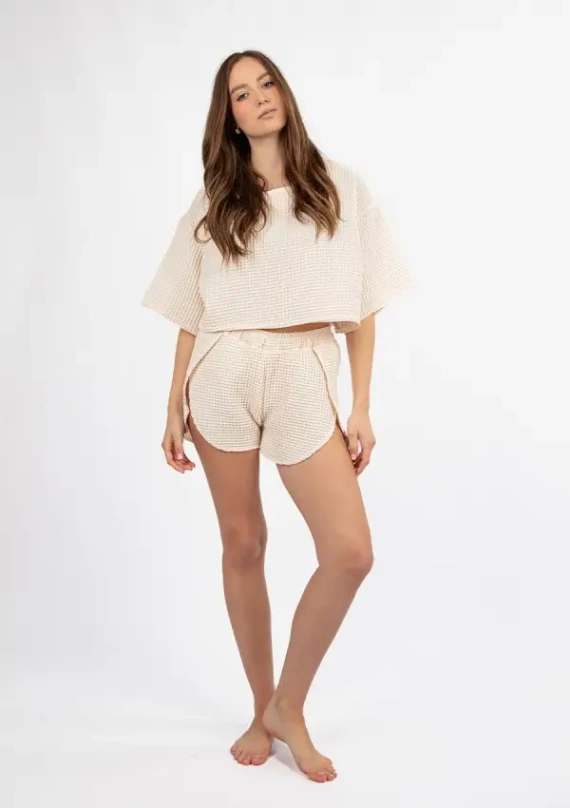 DK-K-W02 Dkaren Damen-Set – Ecru