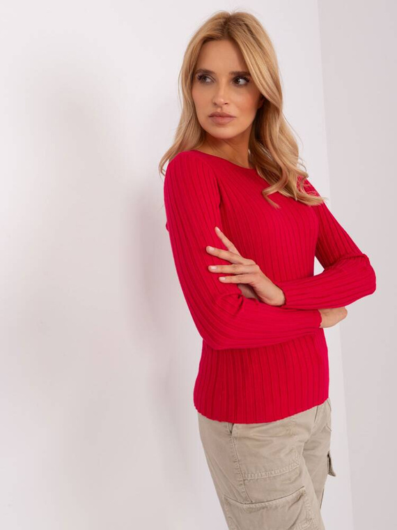 PM-SW-PM1089.09P Paris Damenpullover – rot