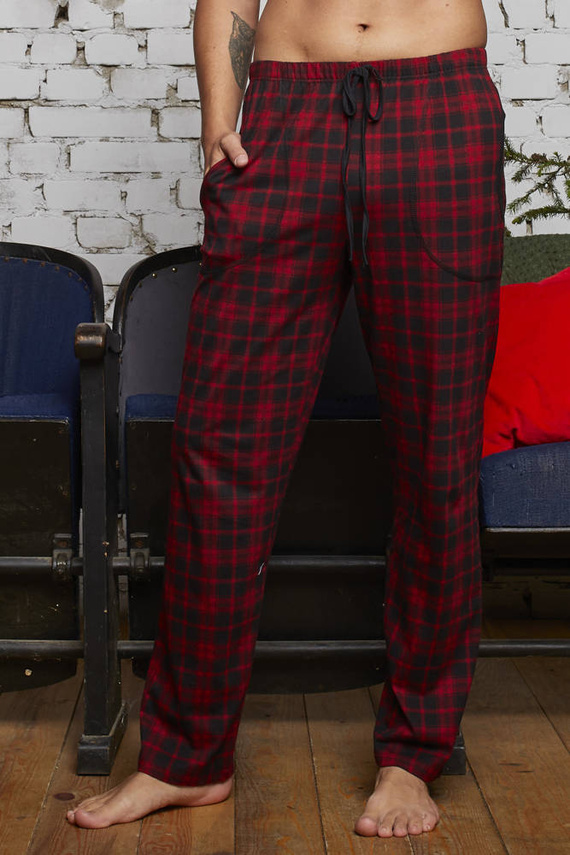 Zeman Pyjamahose Italienische Mode - Druck