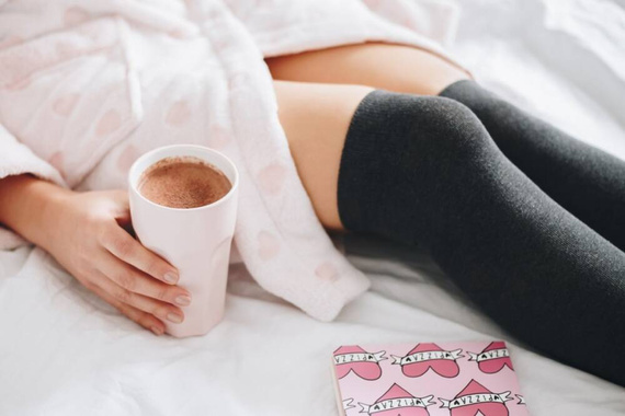 Art.076 Steven Damen-Overknee-Socken – 021 Graphit Melange