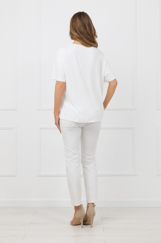 Damen T-Shirt Rima Italian Fashion 100% Bambus Kurzarm