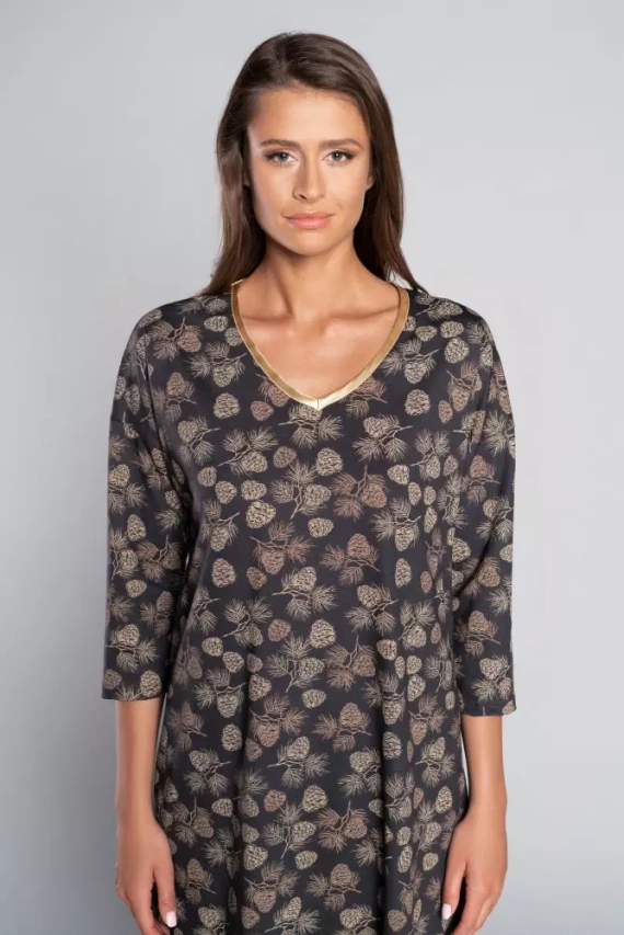 Pinnia Damen 3/4 Shirt Italia Fashion - Druck 