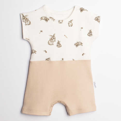221153 Baby Strampler Kiku Nicol aus Baumwolle für warme Sommertage
