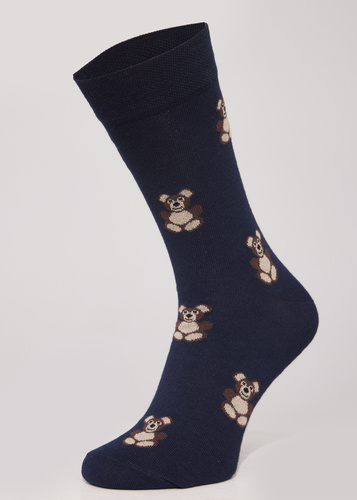 A64 Premium A'3 Cornette Socken – Marineblau