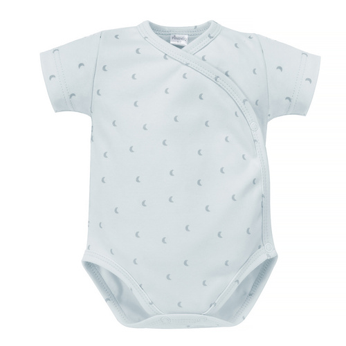 Hello Envelope Body mit kurzen Ärmeln Pinocchio – blau