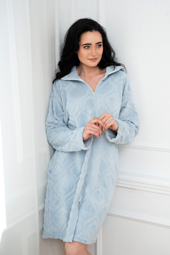 Arena Damenbademantel Italian Fashion - blau