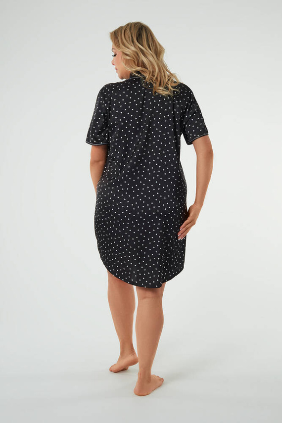 Ria kurzärmeliges Nachthemd Italian Fashion - Druck 