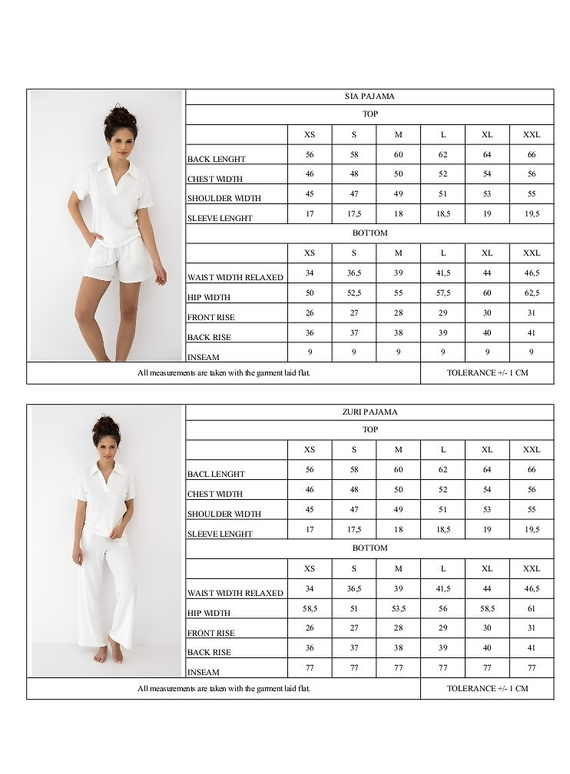 Sensis Sia Damenpyjama – Baumwolle & Modal Sommer-Set