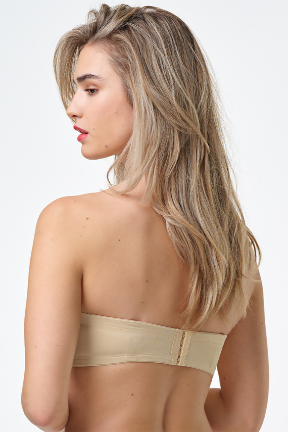 391 Biustonosz Bandeau Nudo Selene Bardotka mit Bügel und abnehmbaren Trägern