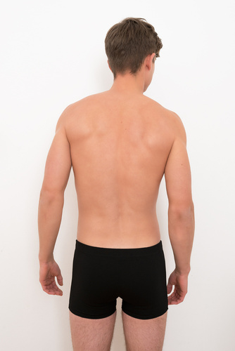 Apollo Herren Boxershorts Italian Fashion - schwarz 