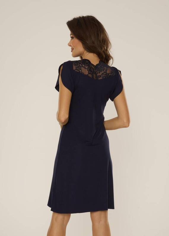 754 Lilian Nachthemd De Lafense- marineblau 
