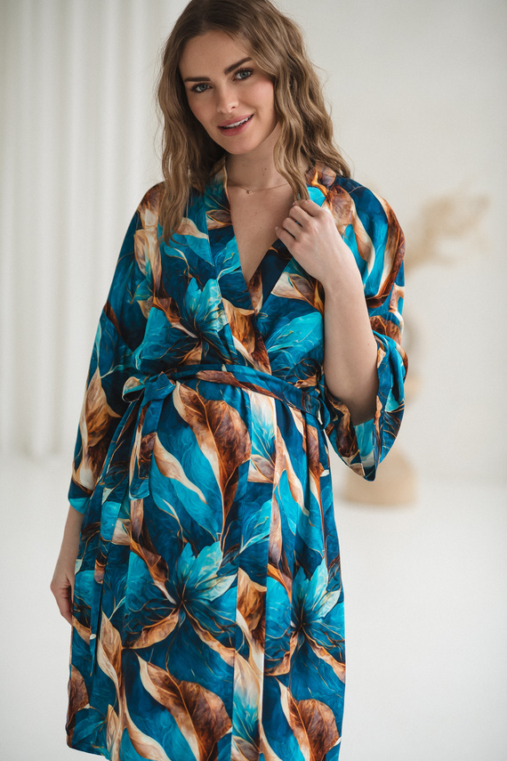 Milk&Love Bambus Umstands-Bademantel 100% Viskose