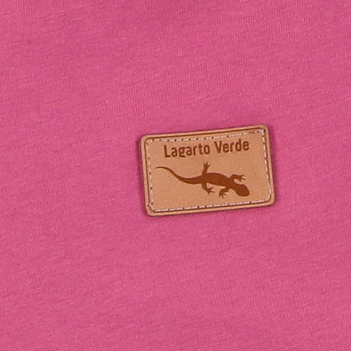 KAR-0041/ROZ Mädchen-Leggings Lagarto Verde – rosa