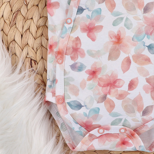 ABN-5413 Colorful Flowers Envelope Body aus Bio-Baumwolle mit Nini-Print