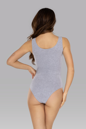 Mila Mitex Damen-Body, grau