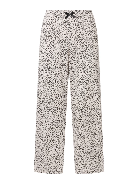 About Style Langer Damenpyjama mit Reißverschluss Momenti Per Me beige