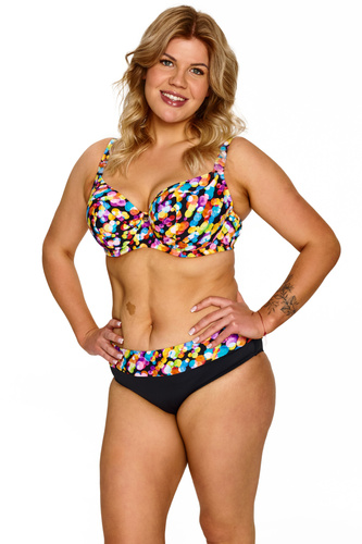 Bikini Oberteil Lupoline Elisa Big soft große Brust bunt