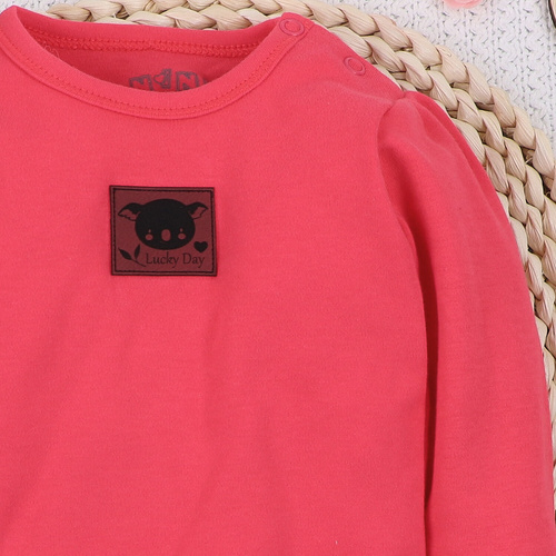 Nini Baby-Body Koala 100% Bio-Baumwolle, hergestellt in Polen