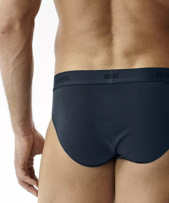 Herren-Slips Atlantic 6SMP-004 A6 multicolor – 6er-Pack, 95% Baumwolle, sportlicher Schnitt