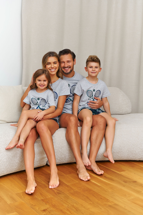 Herrenpyjama Doctor Nap 7401 Tennis 95% Baumwolle