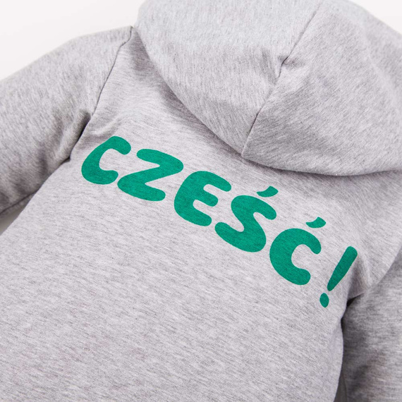 Hello Eevi Kapuzen-Trainingsanzug – Grau