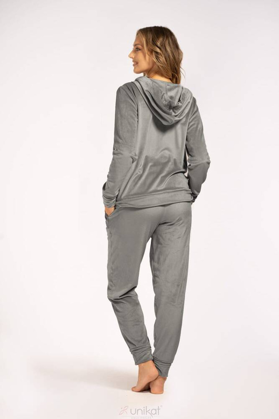 Maja Unikat-Trainingsanzug-Set, grau