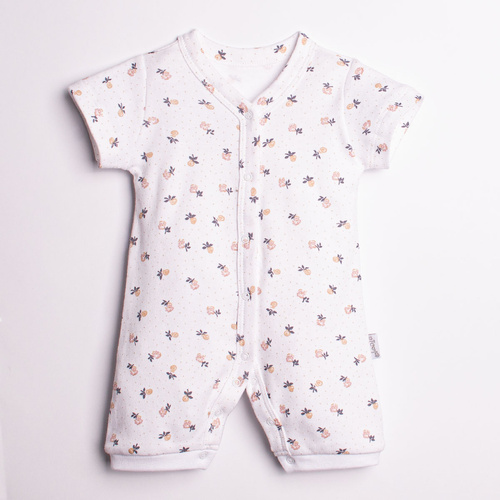 Nicol 220152 Baby Strampler Mädchen Baumwolle Blumen