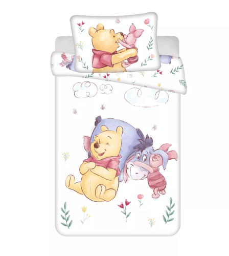 Baumwoll Bettwäsche fürs Babybett 100x135 Jerry Fabrics mit Reißverschluss