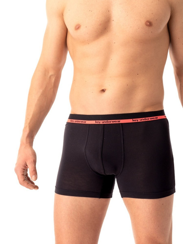 Key MXH 287 Herren Boxershorts Schwarz – Bambus, weich und luftig