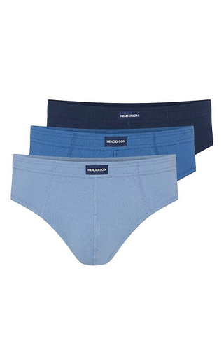 1446 K670 Henderson Herren-Slips, Baumwolle, 3 Stück im Karton