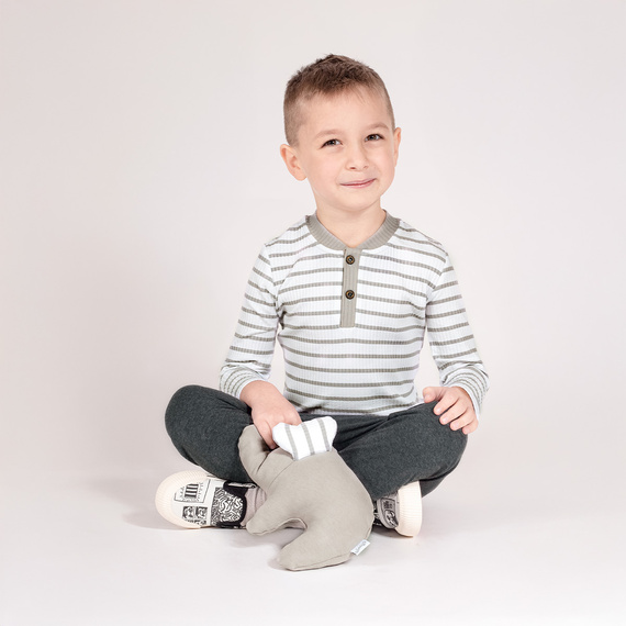 214140 Muki Baumwollbluse mit langen Ärmeln Nicol