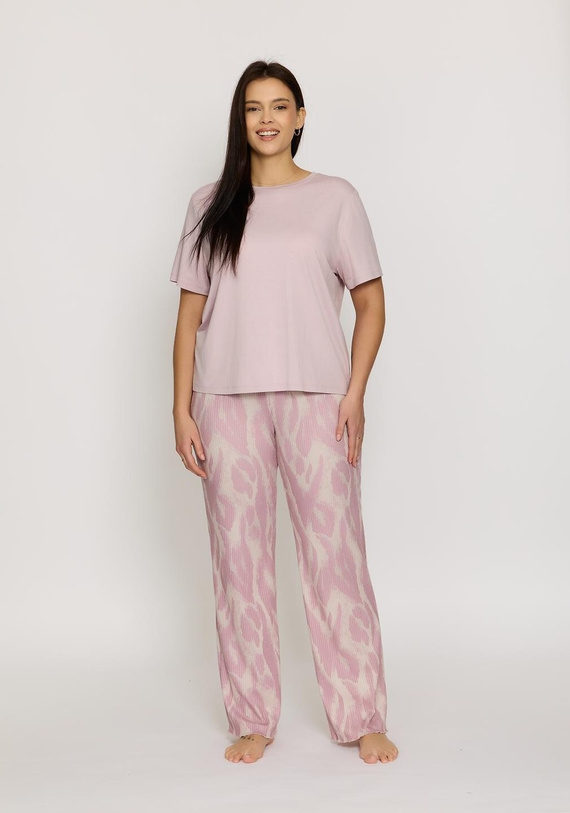Damen-Pyjama Noa PW82 Mefemi by Nipplex Viskose Lange Hose